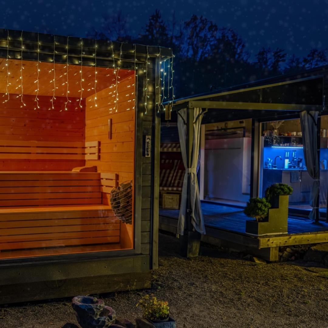 Cabin Westerwald Sauna Zubuchbar Niederdreisbach Eksteriør bilde